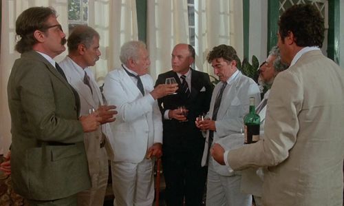Marcello Mastroianni, Maurício do Valle, Luiz Linhares, Lutero Luiz, Ivan Mesquita, Nildo Parente, and Jofre Soares in G