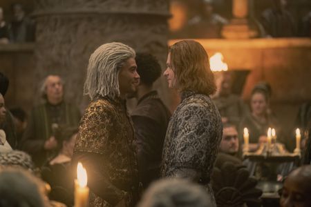 Solly McLeod and Theo Nate in House of the Dragon (2022)
