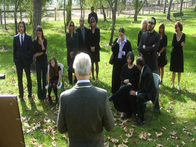 Seth Adams, Brian Groh, Thom Michael Mulligan, Brenda Hattingh, Kari Nissena, and Madison Nicole Alexander in Callous (2