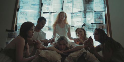 Sonja O'Hara, Alice Kremelberg, Karin Agstam, Sara Cicilian, Mark St. Cyr, and Ellen Toland in Doomsday (2016)