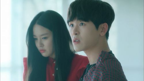 Lee Joo-yeon and Hoya in Devilish Joy (2018)