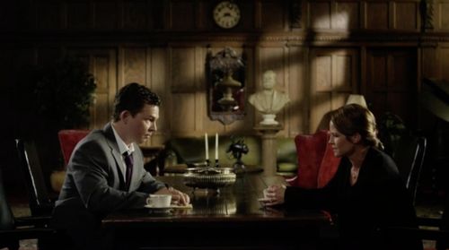 Shawn Hatosy and Stephanie Cotton in Street Kings 2: Motor City