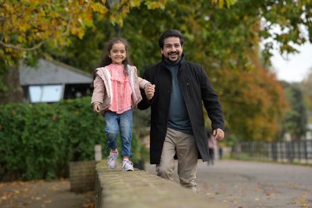Keya Ingle and Pushkar Jog in Baap Manus (2023)