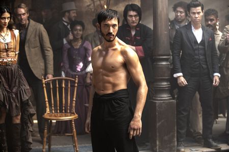 Maria-Elena Laas, Jason Tobin, Chen Tang, and Andrew Koji in Warrior: To a Man With a Hammer, Everything Looks Like a Na