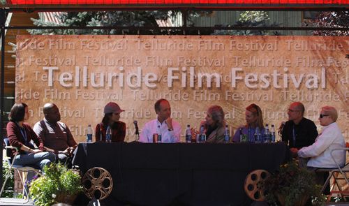 Laura Linney, Forest Whitaker, Douglas McGrath, Annette Insdorf, and Luisa Williams