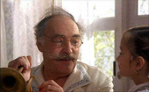 Nadezhda Mikhalkova and Vyacheslav Tikhonov in Burnt by the Sun (1994)