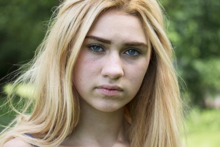 Strawberry blonde for the role of Anna in 