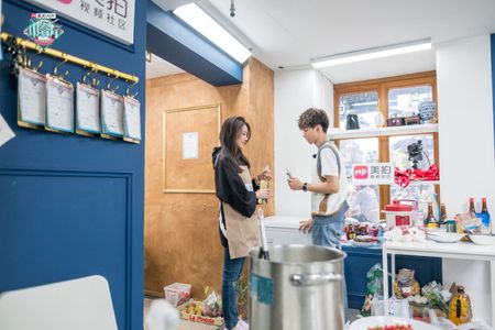 Shu Qi and Karry Wang in Chinese Restaurant (2017)