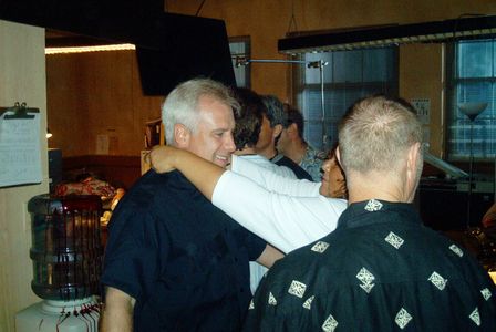 On the set of 