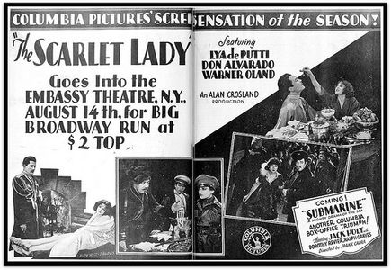 Don Alvarado, Lya De Putti, and Warner Oland in The Scarlet Lady (1928)
