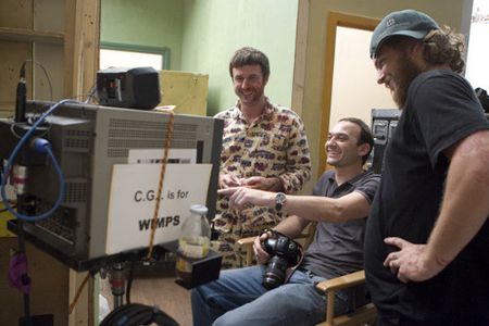 David Arquette and Jeff Vespa in Nosebleed (2008)