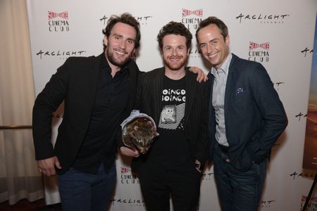 Jason Lott, Stephen St. Peter, and Phillip Clark Davis at an event for Burying Yasmeen (2019)
