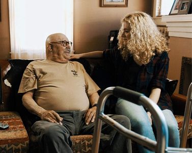 Barry Corbin and Tiffany Skye Dodson in The Dilemma (2019)