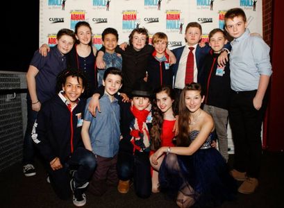The Secret Diary of Adrian Mole Press Night Imogen Gurney (Bottom row, second right)