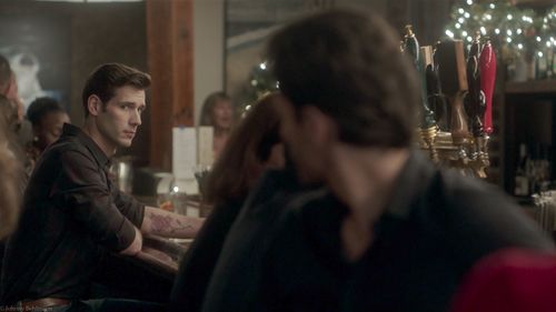 Still of John Behlmann and Juan Diego Botto in 'Good Behavior'