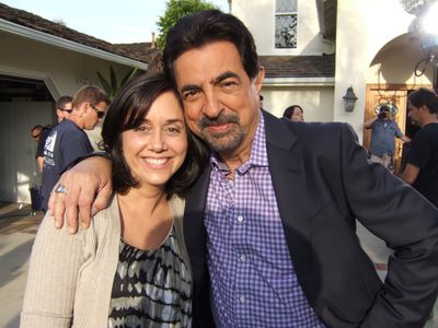 On the set of 