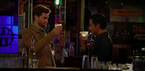 Keegan Allen and Matt Pascua in Walker: Search and Rescue (2022)