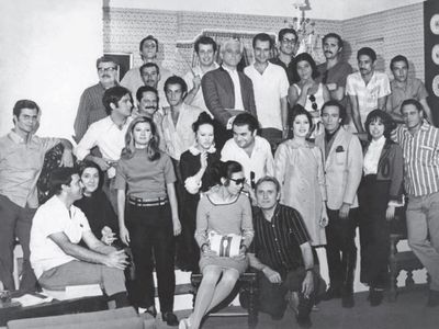 Theresa Amayo, Ana Ariel, Amilton Fernandes, Daniel Filho, Paulo Gonçalves, Claudio Marzo, Tarcísio Meira, Glória Meneze