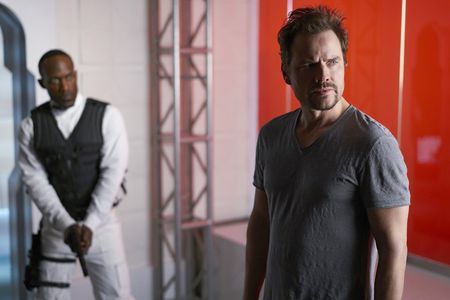 Anthony Lemke and Dale Samms in Dark Matter (2015)