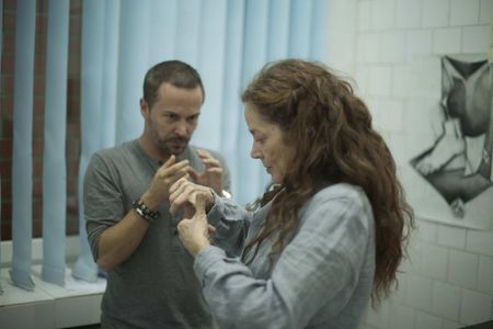 William Brent Bell and Suzan Crowley in The Devil Inside (2012)