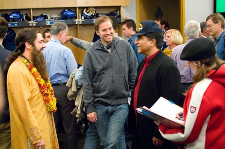 Mike Myers, Deepak Chopra, and Marco Schnabel in The Love Guru (2008)