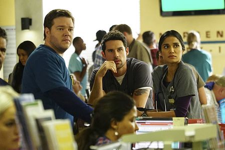 Still of Melanie Chandra, Benjamin Hollingsworth, and Harry Ford in CODE BLACK