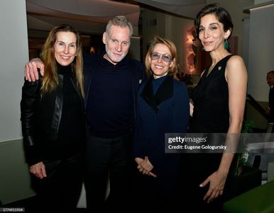 Loretta Shanahan, Peter Bradbury, Alyssa Rallo Bennett, and Pooya Mohseni before the NYC Premiere of The Arrival at Big 