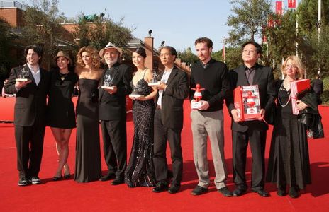 ROME - OCTOBER 27: Rome Film Festival Winners; Jason Reitman with the Marco Aurelio Award for Best Film for Juno, Diablo