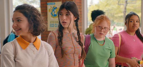 Dylan Chloe Dash, Samantha Lorraine, Millie Thorpe, Stacy Friedman, and Sunny Sandler in You Are So Not Invited to My Ba