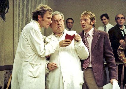 Josef Hlinomaz, Frantisek Husák, and Ludek Sobota in Joachim, Put It in the Machine (1974)