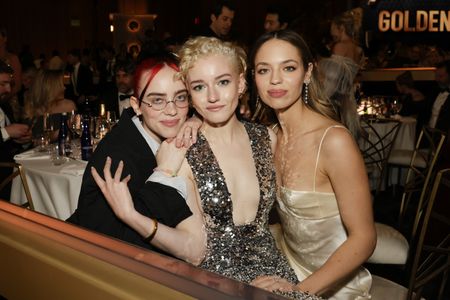Julia Garner, Claudia Sulewski, and Billie Eilish
