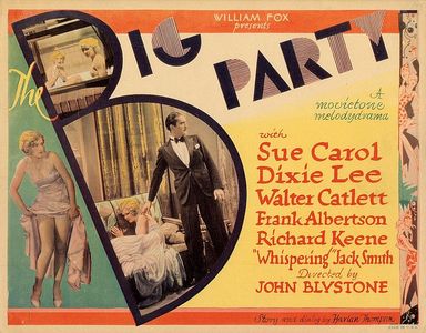 Sue Carol, Richard Keene, and Dixie Lee in The Big Party (1930)