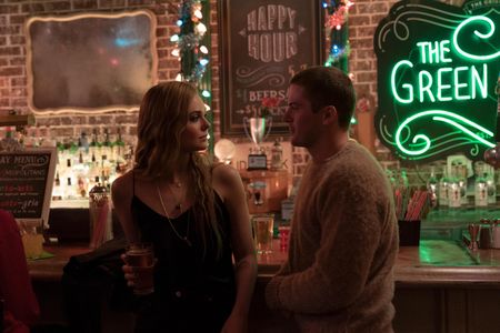 Elle Fanning and Colton Ryan in The Girl from Plainville (2022)