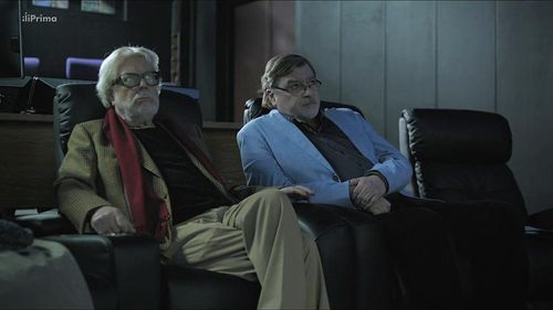 Jan Kanyza and Jirí Schwarz in Kapitán Exner (2017)