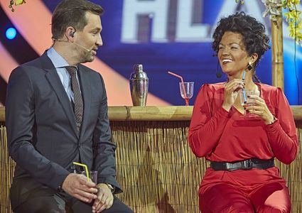 Ondrej Sokol and Marta Jandová in Tvoje tvár má známý hlas (2016)