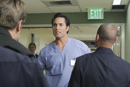 Victor Webster and Scott Paulin in Castle (2009)