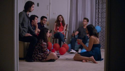 Parker Harris, Joey Richter, Cameron Hope, Leanne Agmon, Matthew Solomon, William Mann, and Isabella Hicks in That Summe