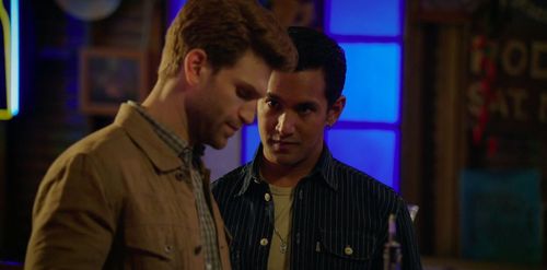 Keegan Allen and Matt Pascua in Walker: Search and Rescue (2022)