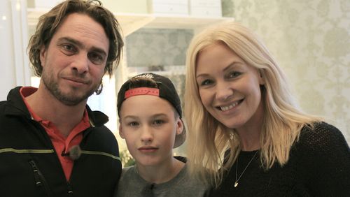 Jessica Andersson and Anders Öfvergård in Arga snickaren VIP (2015)