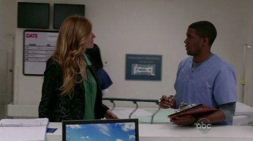 NASHVILLE star Connie Britton with Euseph Messiah 1x15