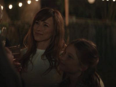 Anika Flynn with Karine Vanasse