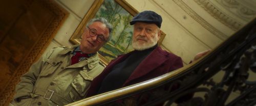 Oscar Martínez and Marcos Mundstock in The Weasel's Tale (2019)