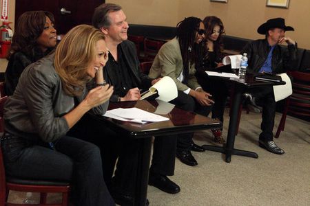 Meat Loaf, La Toya Jackson, Star Jones, Marlee Matlin, Lil Jon, and John Rich in The Apprentice (2004)