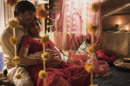 Shriya Saran and Satya Bhabha in Midnight's Children (2012)