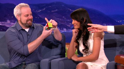 Aaron Bleyaert and Celeste Anderson in Conan (2010)