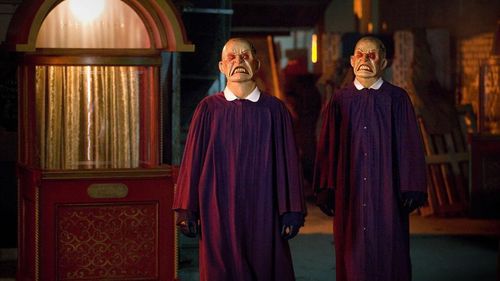Chris Porter and Ruari Mears in Doctor Who (2005)