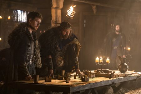 Rod Hallett in The Last Kingdom with Ross Anderson