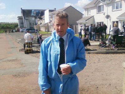 on set Taggart TV