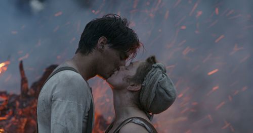 Konsta Laakso and Oona Airola in Land of Hope (2018)