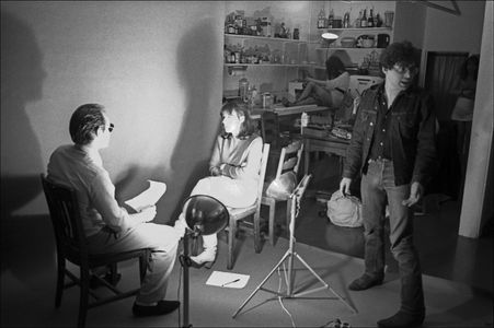Michael Oblowitz directing Minus Zero Michael Oblowitz directing Rosemary Hochschild in Minus Zero. The set was in Allan